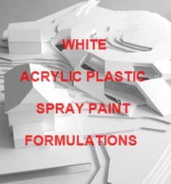 White Acrylic Plastic Spray Paint Formulation And Production Process
