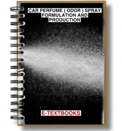 Car Perfume ( Odor ) Spray Formulation And Production