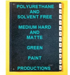 Polyurethane Based And Solvent Free Medium Hard And Matte Green Paint Formulation And Production