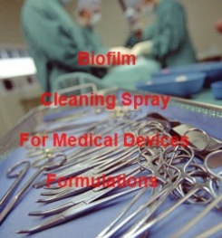 Biofilm Cleaning Spray For Medical Instruments Formulations And Production Process