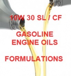 10W 30 API SL / CF HIGH PERFORMANCE GASOLINE ENGINE OIL FORMULATION AND PRODUCTION PROCESS