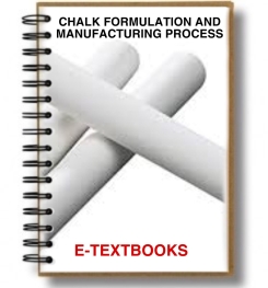 CHALK FORMULATION AND MANUFACTURING PROCESS