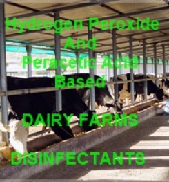 Hydrogen Peroxide And Peracetic Acid Dairy Farms Disinfectant Formulation And Production Process