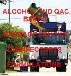 Alcohol And Qac Based Garbage Trucks And Containers Cleaning And Disinfecting Liquid Formulation And Production Process