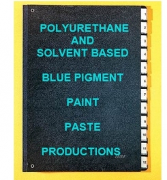 Polyurethane And Solvent Based Blue Pigment Paint Paste Formulation And Production