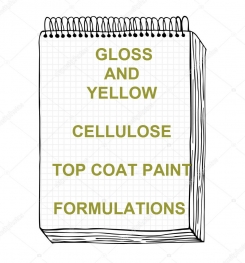 Gloss And Yellow Cellulosic Top Coat Paint Formulation And Production