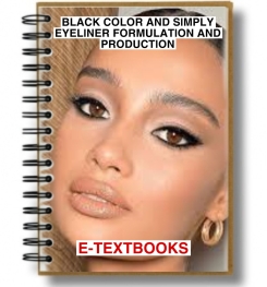 Black Color And Simply Eyeliner Formulation And Production