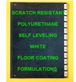 Two Component And Solvent Free Scratch Resistant Polyurethane Self Leveling White Floor Coating Formulation And Production