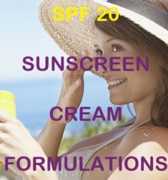 SPF 20 Sunscreen Cream Formulation And Production