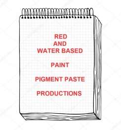 Red And Water Based Paint Pigment Paste Formulation And Production