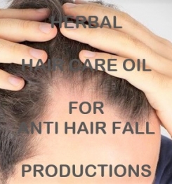 Herbal Hair Care Oil For Anti Hair Fall Formulation And Production