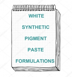 White Synthetic Pigment Paste Formulation And Production
