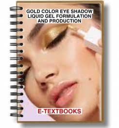 Gold Color Eye Shadow Liquid Gel Formulation And Production