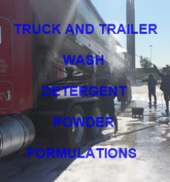 Trucks And Trailer Washing Detergent Powder Formulation And Production Process