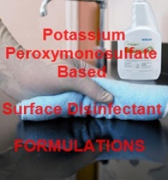 Potassium Peroxymonosulfate Based Surface Disinfectant Formulation And Production