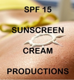 SPF 15 Sunscreen Cream Formulation And Production