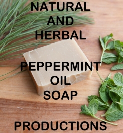 Natural And Herbal Peppermint Oil Soap Formulation And Production