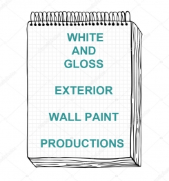 White And Gloss Exterior Wall Paint Formulation And Production