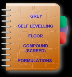 Grey Self Levelling Floor Compound ( Screed ) Formulation And Production