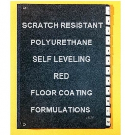 Two Component And Solvent Free Scratch Resistant Polyurethane Self Leveling Red Floor Coating Formulation And Production