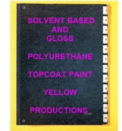 Solvent Based And Gloss Polyurethane Topcoat Paint Yellow Formulation And Production