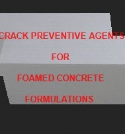 CRACK PREVENTIVE AGENT FOR LIGHTWEIGHT CONCRETE FORMULATION AND PRODUCTION
