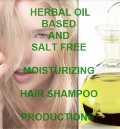 Herbal Oil Based And Salt Free Moisturizing Hair Shampoo Formulation And Production