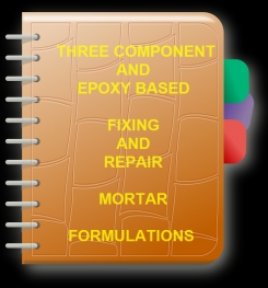 Three Component Epoxy Based Fixing And Repair Mortar Formulation And Production