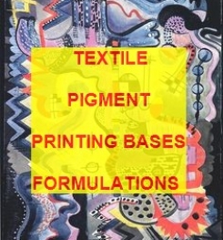 TEXTILE PIGMENT PRINTING BASE FOR LIGHT BLACKGROUND FORMULATION AND MANUFACTURING PROCESS