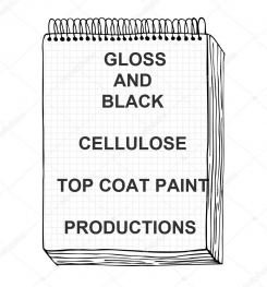 Gloss And Black Cellulosic Top Coat Paint Formulation And Production