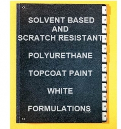 Solvent Based And Scratch Resistant Polyurethane Topcoat Paint White Formulation And Production