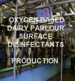 Foaming And Oxygen Based Dairy Parlour Surface Disinfectant Powder Formulation And Production Process