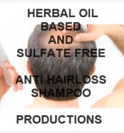 Herbal Oil Based And Sulfate Free Anti Hairloss Shampoo Formulation And Production