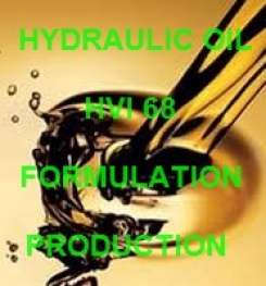 HYDRAULIC OIL HVI 68 FORMULATION AND PRODUCTION PROCESS