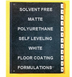 Two Component And Solvent Free Matte Polyurethane Self Leveling White Floor Coating Formulation And Production