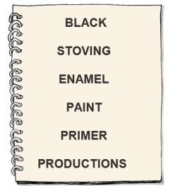 Black Stoving Enamel Paint Primer Formulation And Production