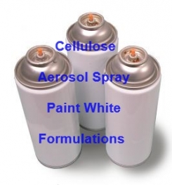 Cellulose Aerosol Spray Paint White Formulation And Production Process