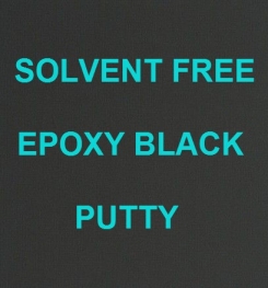 Two Component And Solvent Free Epoxy Black Putty Formulation And Production