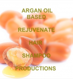 Argan Oil Based Rejuvenate Hair Shampoo Formulation And Production