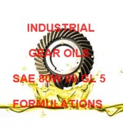 GEAR OIL SAE 80W 90 API GL - 5 FORMULATION AND PRODUCTION PROCESS
