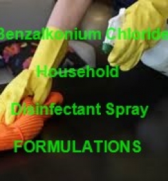 Benzalkonium Chloride Based Household Disinfectant Spray Formulations And Production Process