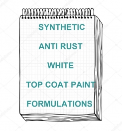 Synthetic Anti Rust White Top Coat Paint Formulation And Production