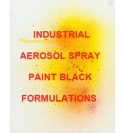 Industrial Aerosol Spray Paint Black Formulation And Production Process