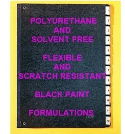 Polyurethane Based And Solvent Free Flexible And Scratch Resistant Paint Black Formulation And Production