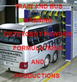 Train And Bus Washing Foam Detergent Powder Formulation And Production Process