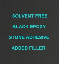 Two Component And Solvent Free Black Epoxy Stone Adhesive Added Filler Formulation And Production
