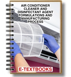 AIR CONDITIONER CLEANER AND DISINFECTANT AGENT FORMULATIONS AND MANUFACTURING PROCESS