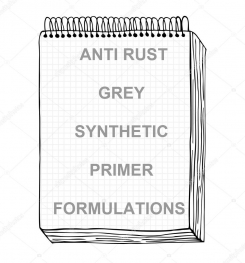 Anti Rust Grey Synthetic Primer Formulation And Production