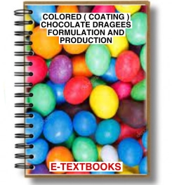 Colored ( Coating ) Chocolate Dragees Formulation And Production