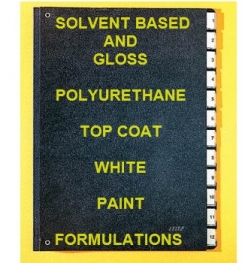 Solvent Based And Gloss Polyurethane Topcoat Paint White Formulation And Production